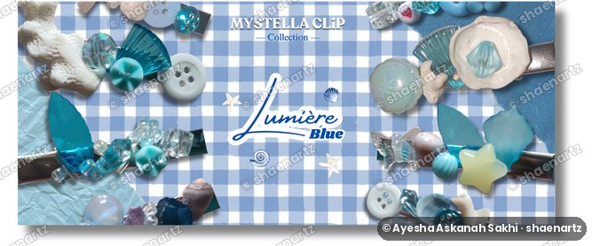 Lumière Blue banner for Mystella Clip