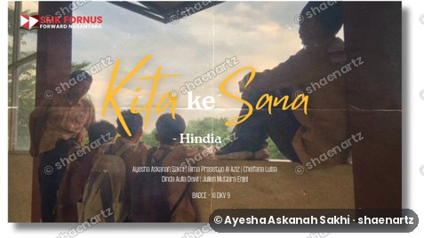“Kita ke Sana” music video cover